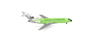 Herpa 537988 - 1:500 - Braniff International Boing 727-100 - solid lime green